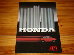 HONDA JAZZ 1983 brochure