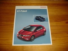 HONDA CIVIC GT-Paket 2009 brochure