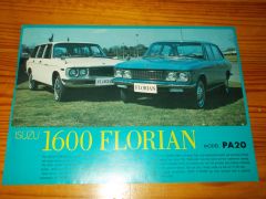 ISUZU FLORIAN model PA20 brochure