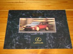 LEXUS GS 1993 brochure