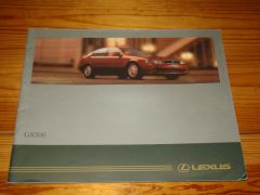 LEXUS GS 1995 brochure