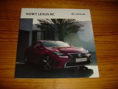 LEXUS RC 2015 brochure