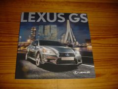 LEXUS GS 2014 brochures