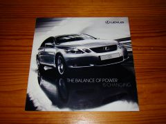 LEXUS GS 2006 brochure