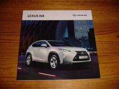 LEXUS NX 2016 brochure