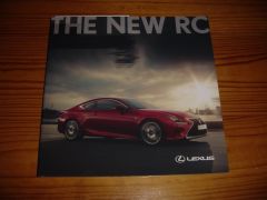 LEXUS RC 2016 brochure