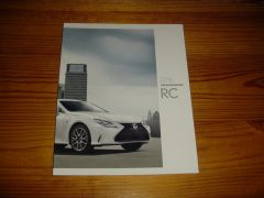 LEXUS RC 2016 brochure