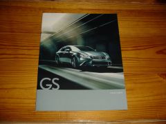 LEXUS GS 2013 brochures