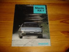 MAZDA RX-7 1984 brochure