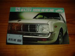 Mazda 1000 Berline brochure