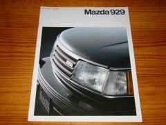 MAZDA 929 1987 brochure