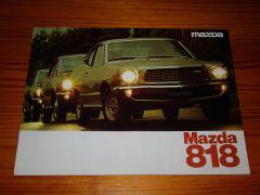 MAZDA 818 1976 brochure