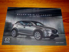 MAZDA CX-3 GT-LUXURY 2017 brochure