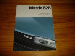 MAZDA 626 1985 brochure