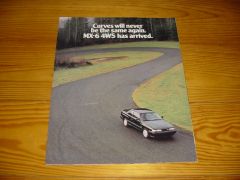 MAZDA MX-6 4WS 1989 brochure