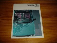 MAZDA 121 CABRIO TOP 1988 brochure