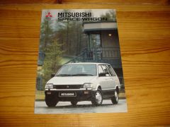 MITSUBISHI SPACE WAGON 1989 brochure