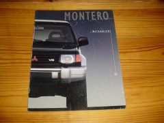 MITSUBISHI MONTERO 1995 brochure