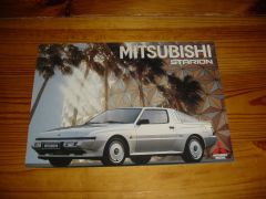 MITSUBISHI STARION  1987 brochure