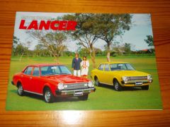 MITSUBISHI LANCER 1978 BROCHURE