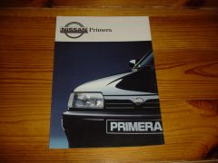 NISSAN PRIMERA 1990 brochure