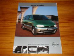 NISSAN SERENA INVIATION brochure