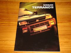 NISSAN TERRANO II 1993 brochure
