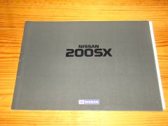 NISSAN 200SX 1988 brochure