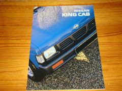 NISSAN KING CAB 1995 brochure