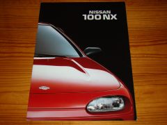 NISSAN 100NX 1990 brochure