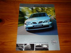 NISSAN PRIMERA MARK 3  brochure