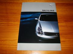 NISSAN SKYLINE 2004 brochure