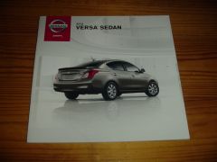 NISSAN VERSA SEDAN 2013 brochure