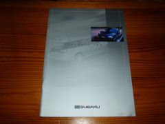 SUBARU LEGACY 4WD 1999 brochure