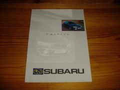 SUBARU IMPREZA brochure