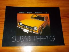 SUBARU GG-1G brochure