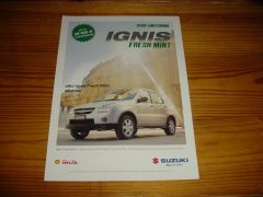 SUZUKI IGNIS FRESH MINT brochure