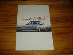 TOYOTA CARINA E brochure