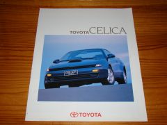 TOYOTA CELICA 1989 brochure