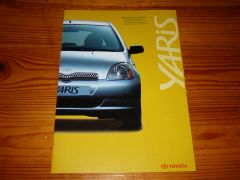 TOYOTA YARIS 2000 brochure