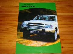 TOYOTA  HILUX 2001 (UAE) brochure