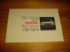 TOYOTA CRESSIDA 1981 brochure