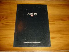 AUDI 80 1988 brochure