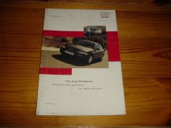 AUDI A4 Saloon 1997 brochure