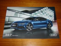 AUDI RS7 2016 brochure