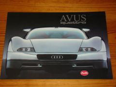 AUDI AVUS QUATTRO brochure