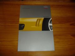 AUDI RS4 SPORT 2001 brochure