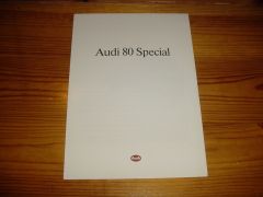 AUDI 80 SPECIAL 1990 brochure