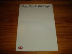 AUDI COUPE 1984 brochure