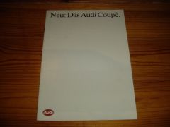 AUDI COUPE 1984 brochure